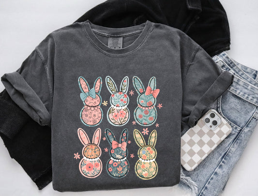 FLORAL BUNNIES.