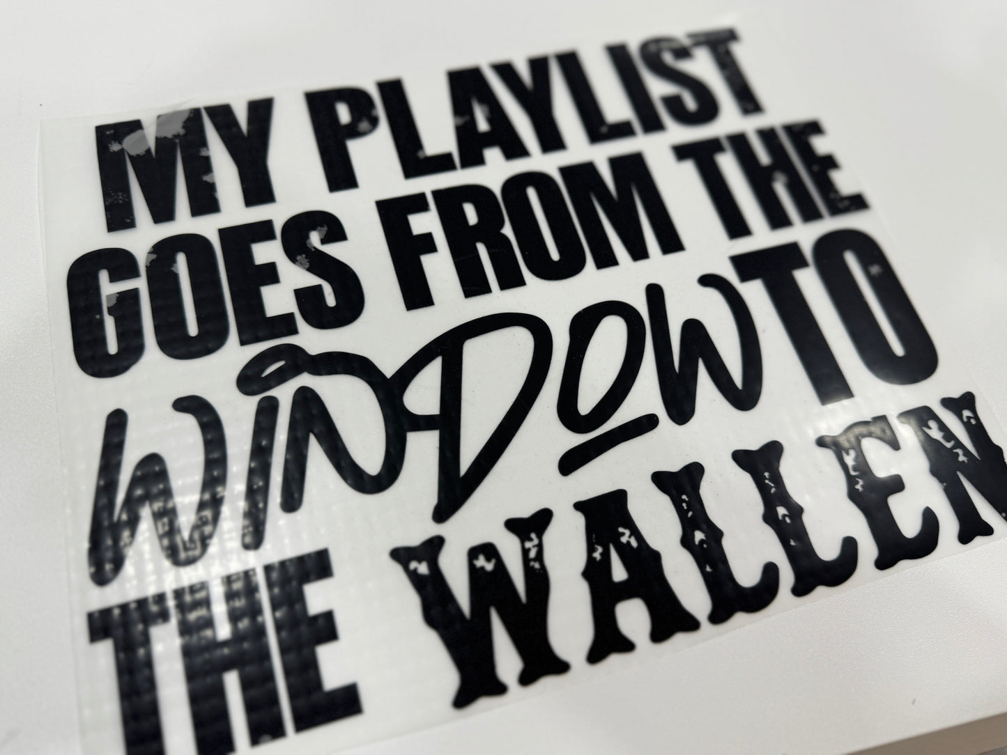 WINDOW TO THE WALLEN