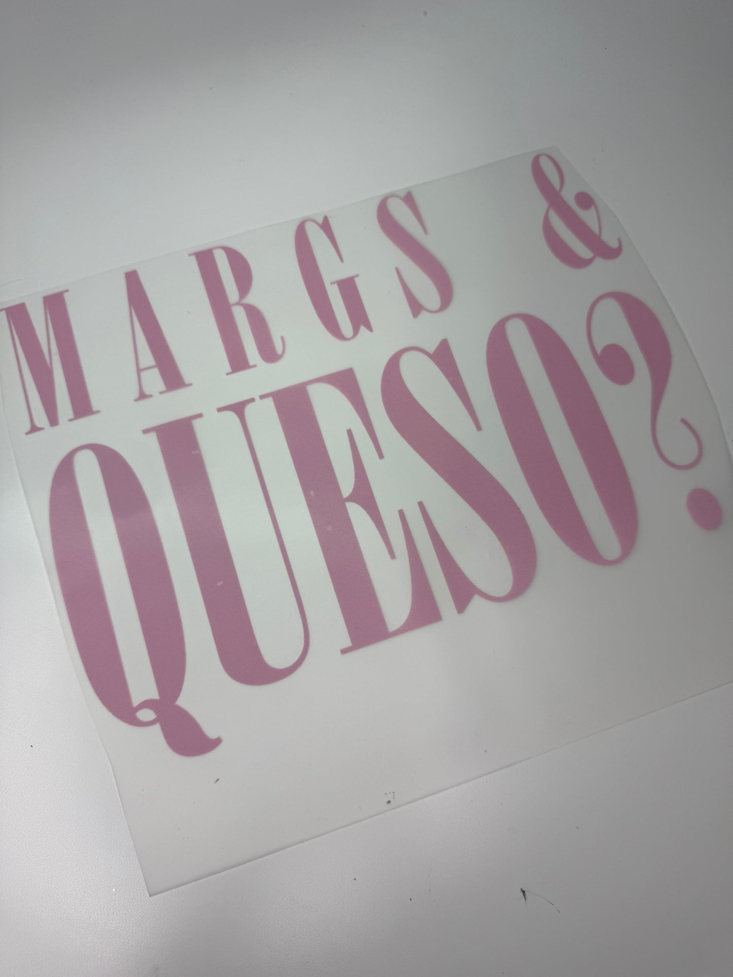 MARGS & QUESO?