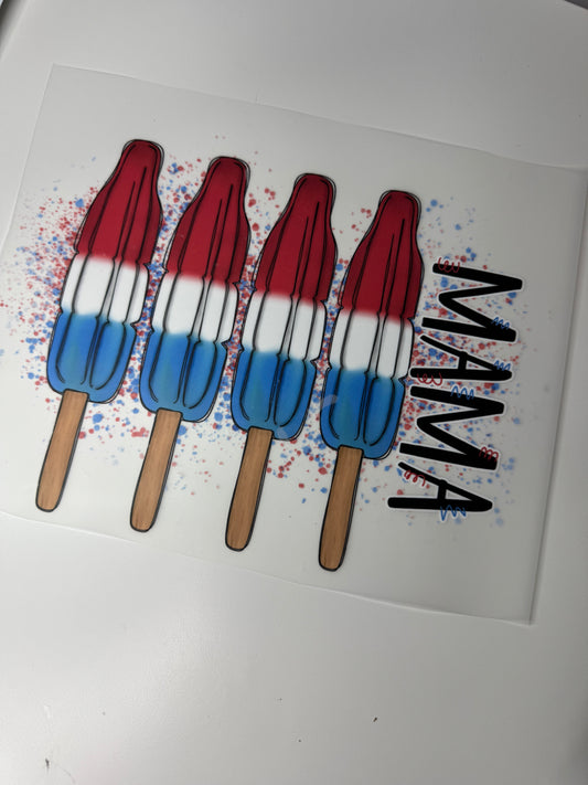 BOMB POP. MAMA.