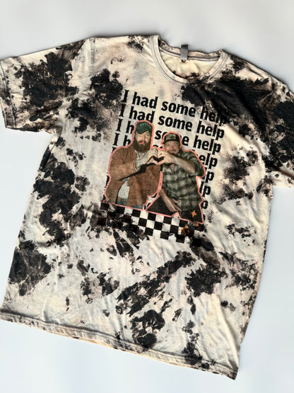 BLEACHED Hand Heart
