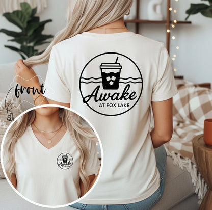 BELLA+CANVAS. VNECK. AWAKE.